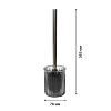 Ерш для туалета Fora Smoky Topaz FOR-GLASS-ST025 купить в СОМ