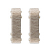 Соединитель для напольного плинтуса 203 Лексида 80мм Ясень серый купить в СОМ
