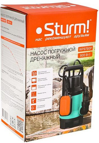 Насос дренажный Sturm WP9790P купить в СОМ