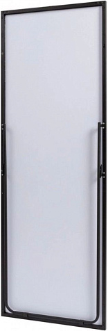 Зеркало Рубин Мансарда 16062-Zm1, 1600 х600 мм, корпус черный купить в СОМ