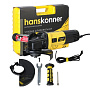 Машина углошлифовальная Hanskonner HAG13125TES, 125мм, 1350Вт купить в СОМ