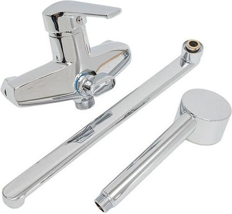 Смеситель для ванны G-lauf LWZ7-A182, латунь, хром купить в СОМ