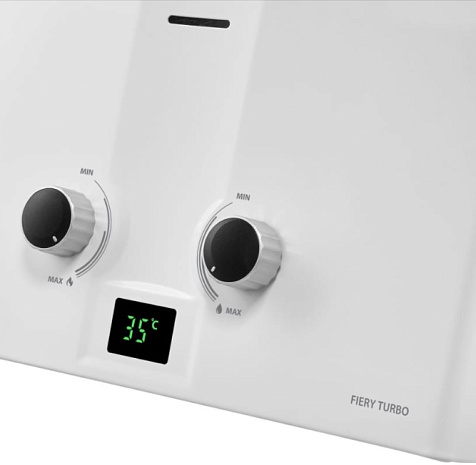 Водонагреватель проточный газовый Ballu GWH 12 Fiery Turbo купить в СОМ