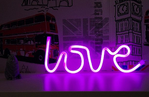 Светильник СТАРТ LED neon love купить в СОМ