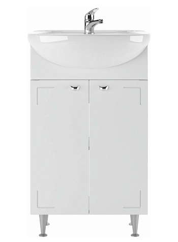 Тумба-умывальник Айсберг Классик 50, с раковиной Уют/Элегия 50 купить в СОМ