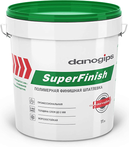 Шпатл. ДАНО ГИПС, Суперфиниш 11л купить в СОМ