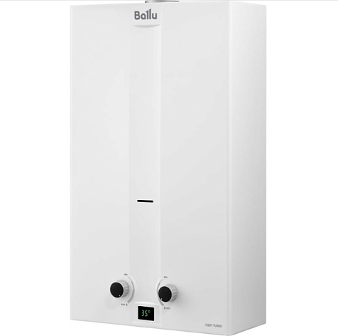 Водонагреватель проточный газовый Ballu GWH 12 Fiery Turbo купить в СОМ