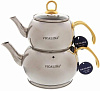 Чайник Vicalina 1,2+2л двойной серебряный VL-AA02G купить в СОМ